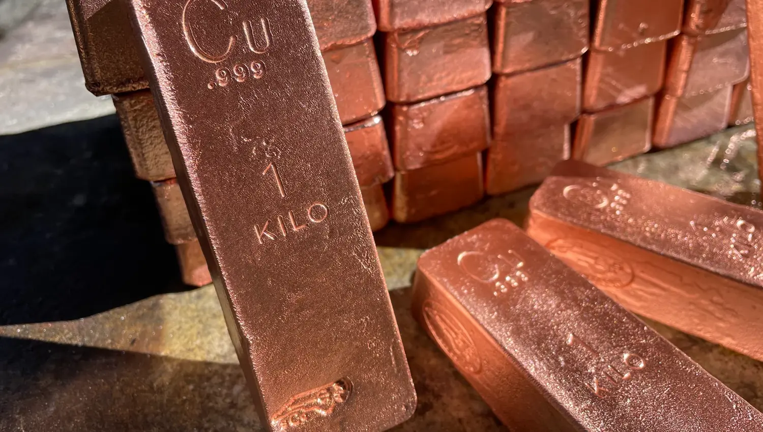Koper Bar Goud, Zilver, Koper, Platina munten en baren | Goudbalie